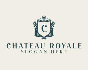 Upscale Royal Shield logo design