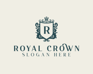 Upscale Royal Shield logo design