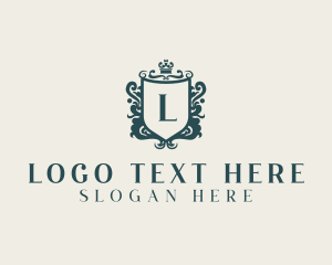 University - Upscale Royal Shield logo design