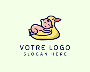 Rubber Duck Baby Logo