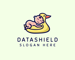 Daycare Center - Rubber Duck Baby logo design