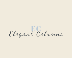 Elegant Feminine Brand logo design