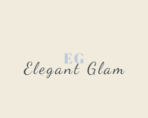 Glamorous - Elegant Feminine Brand logo design