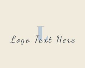 Elegant Feminine Brand Logo