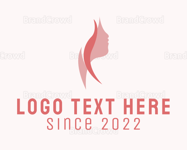 Dermatology Female Cosmetic Logo