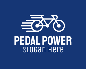 Bike - Simple Fast Bicycle Bike logo design