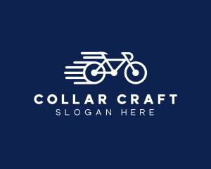 Simple Fast Bicycle Bike logo design