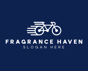 Simple Fast Bicycle Bike logo design