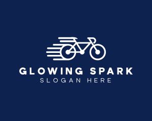 Simple Fast Bicycle Bike logo design