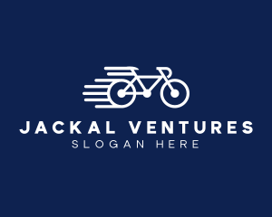 Simple Fast Bicycle Bike logo design