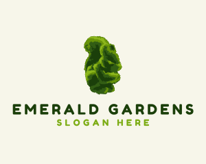 Squirrel Topiary Plant logo design