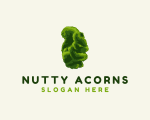 Squirrel - Squirrel Topiary Plant logo design