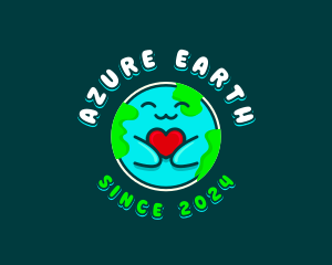 Planet Earth Love logo design