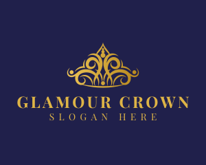 Pageant - Tiara Pageant Queen logo design