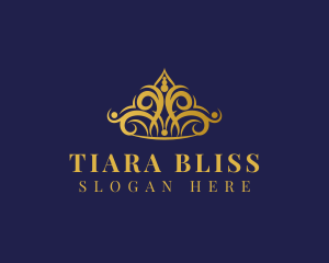 Tiara - Tiara Pageant Queen logo design