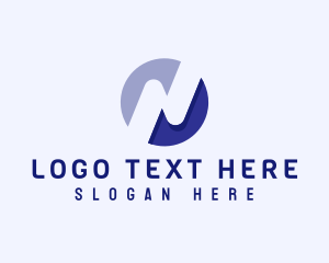 Telecom - Generic Company Letter N logo design