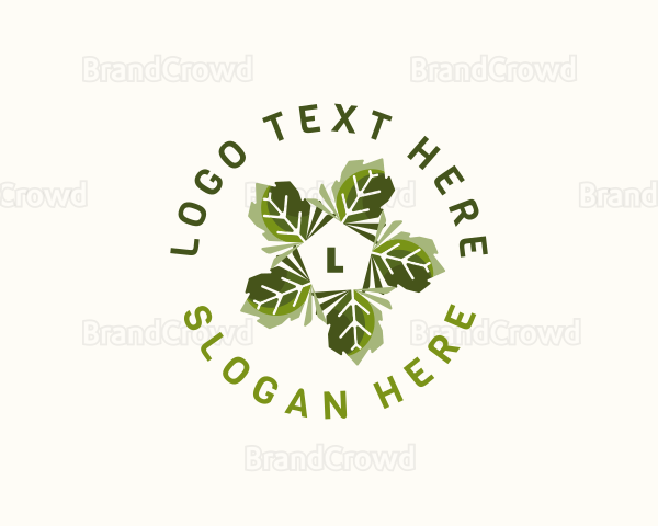 Leaves Organic Sustainability Logo