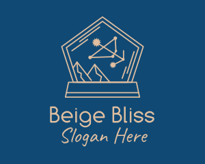 Beige - Night Sky Constellation logo design