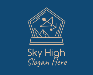Night Sky Constellation logo design