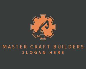 Builder - Industrial Excavator Builder logo design