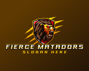 Shield Lion Esports logo design