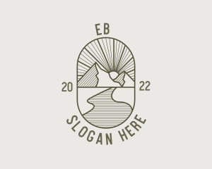 Explorer - Mountain Nature Travel logo design