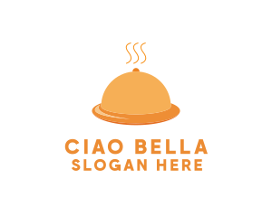 Hot Food Tray Hat logo design