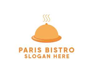 Hot Food Tray Hat logo design