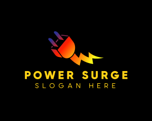 Charge - Charge Plug Electric logo design