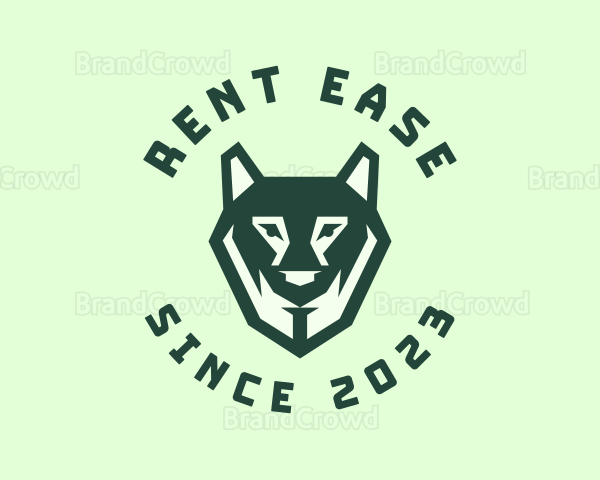 Hunting Wolf Animal Logo