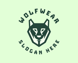 Hunting Wolf Animal Logo