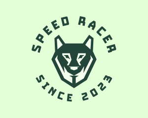 Hunting Wolf Animal logo design