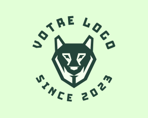 Wolf - Hunting Wolf Animal logo design