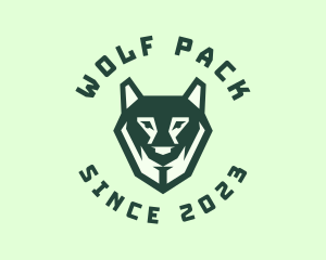 Wolf - Hunting Wolf Animal logo design