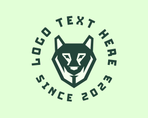 Animal - Hunting Wolf Animal logo design