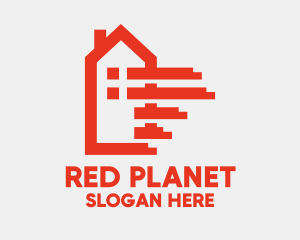 Red House Mover logo design