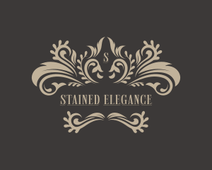 Floral Wedding Event logo design