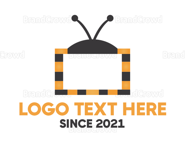 Bee Television Screen Logo