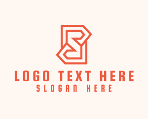 Woodworking - Logistics Letter S logo design
