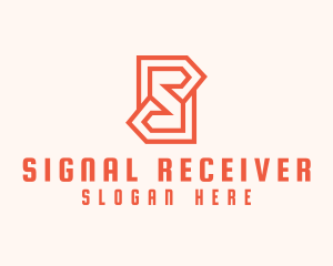 Logistics Letter S logo design