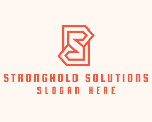 Logistics Letter S logo design