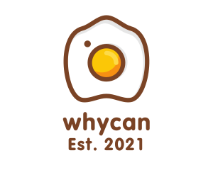 Eatery - Egg Yolk Camera logo design