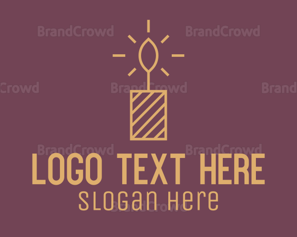 Bright Candle Light Logo