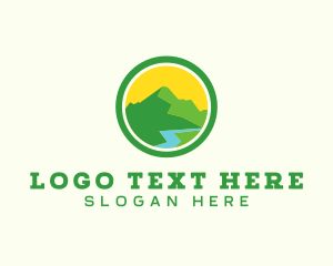 Outdoor - Outdoor Mountain Alps logo design