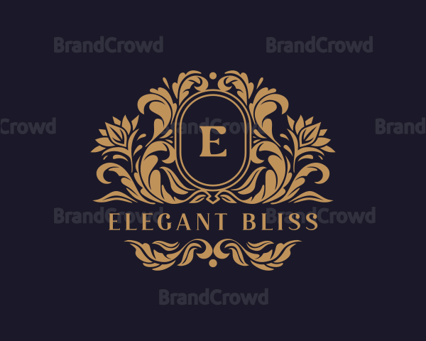 Floral Wedding Event Logo