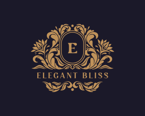 Floral Wedding Event  logo design