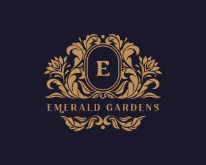 Floral Wedding Event  logo design