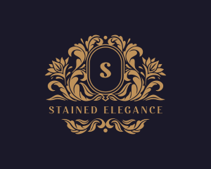 Floral Wedding Event  logo design