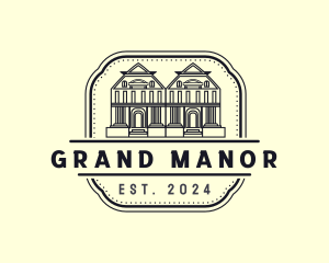 Mansion - Classic Mansion Manor logo design