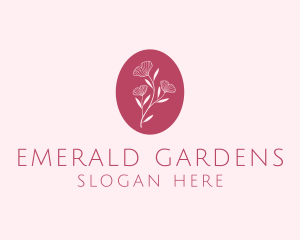 Garden Flower Nature logo design